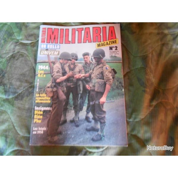 2 revue MILITARIA  numero 2 / 3