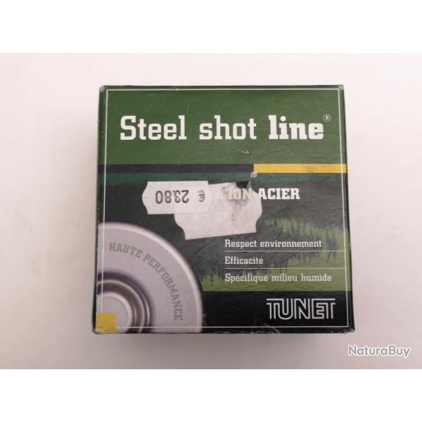 Bo�te de 25 cartouches Tunet Steel Shot Line cal 20/70 SUPER PRIX !!!