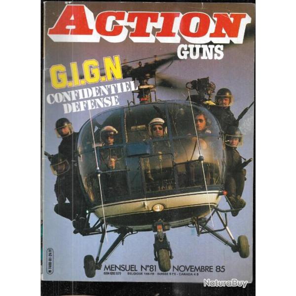 action guns 81 gign, frr 1 tireur d'�lite, krico stutzen 750 luxe,colt ar 15, springfield 1903,