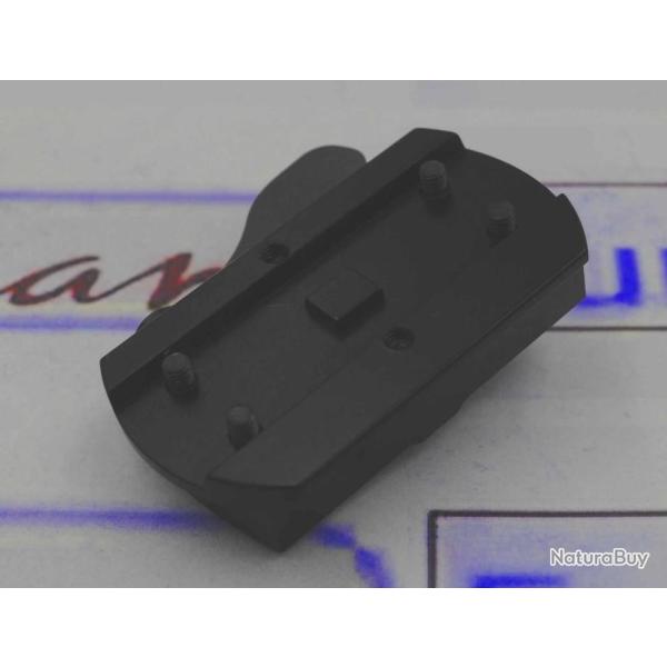 Montage HMS Safe pour  Sig-Sauer Romeo 4 se montant sur l'embase du pivot avant