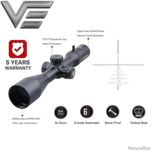 VECTOR OPTICS lunette de vise PARAGON GEN 2 3-15X50 - LIVRAISON GRATUITE !!