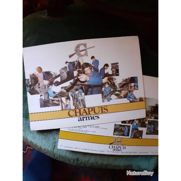 catalogue CHAPUIS (2eme) 11 pages