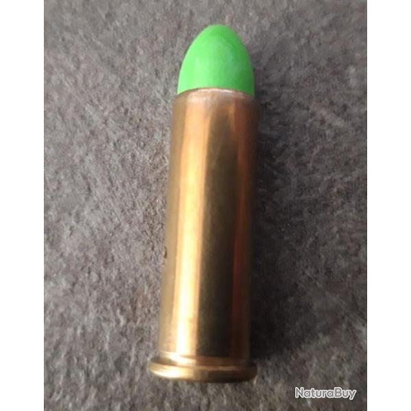 Une Cartouche 38SP neutralis�e sp�cial ZOMBIE �tui Laiton pour collection ou manipulation