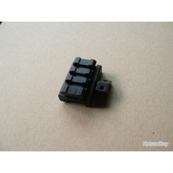 Rail court 40 mm attache rapide.