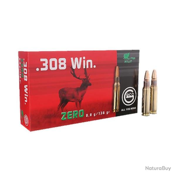 Balles Geco Zero - Cal. 308 Win. 308 Win MAG / Par 1 - 308 Win MAG / Par 1