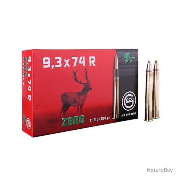 Balles Geco Zero - Cal. 9.3x74 R - 9.3x74R / Par 1