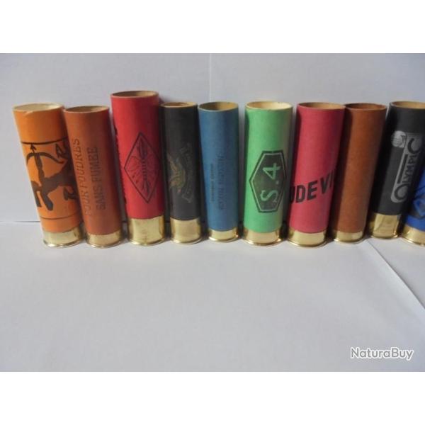 SUPERBE LOT DE 15 DOUILLES ANCIENNES JAMAIS CHARGEES POUR COLLECTIONNEURS N�40