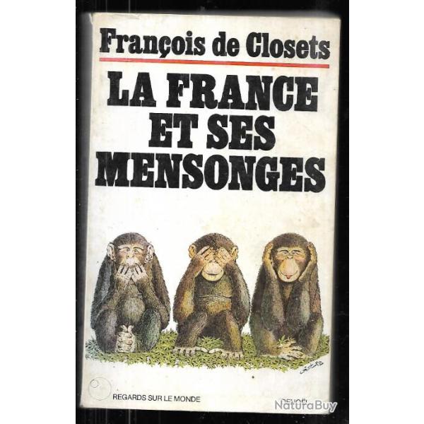 la france et ses mensonges de fran�ois de closets , couverture de gotlib