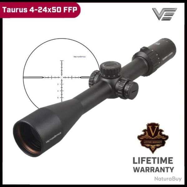 VECTOR OPTICS TAURUS 4-24X50 - LIVRAISON GRATUITE !!
