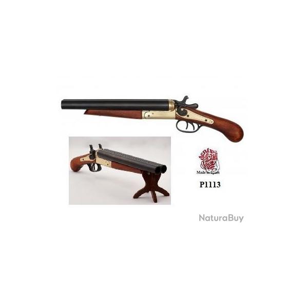 R�plique pistolet double canon USA de 1868