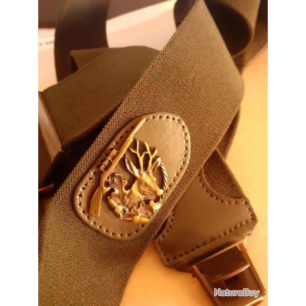 :::  BRETELLES  motifs  Chevreuil :::