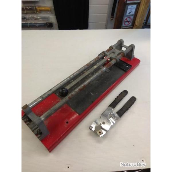 Coupe carrelage manuel capacit� 30 cms avec pince � carrelage