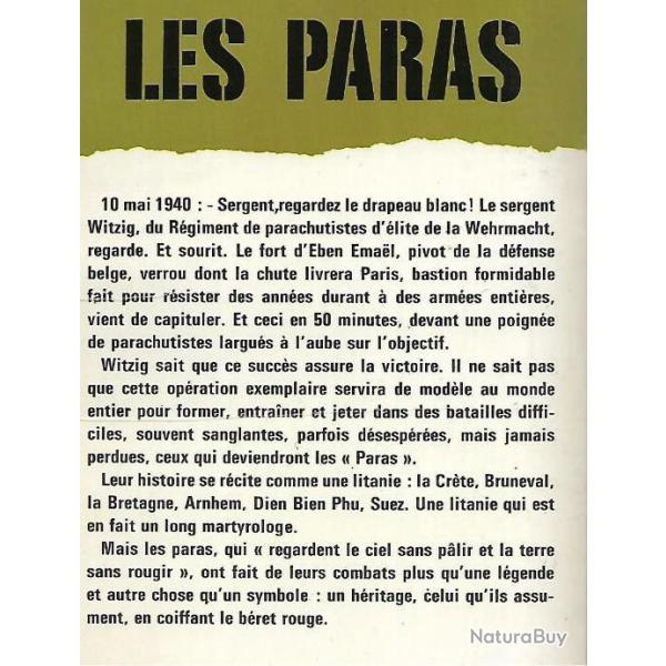 les paras d'erwan bergot livre de poche