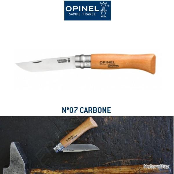 COUTEAU Lame acier carbone VRN OPINEL 7