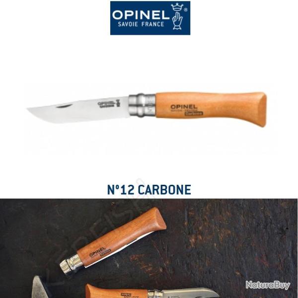 COUTEAU Lame acier carbone VRN OPINEL 12
