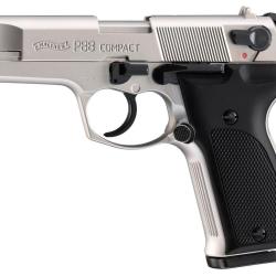 Pistolet alarme Walther P88 compact cal.9mm PAK Nickel&eacute;