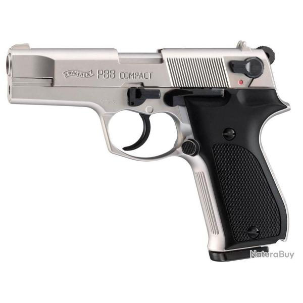 Pistolet alarme Walther P88 compact cal.9mm PAK Nickel�