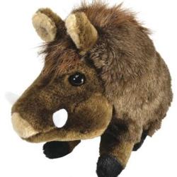 PELUCHE SANGLIER 28 CM ASSIS