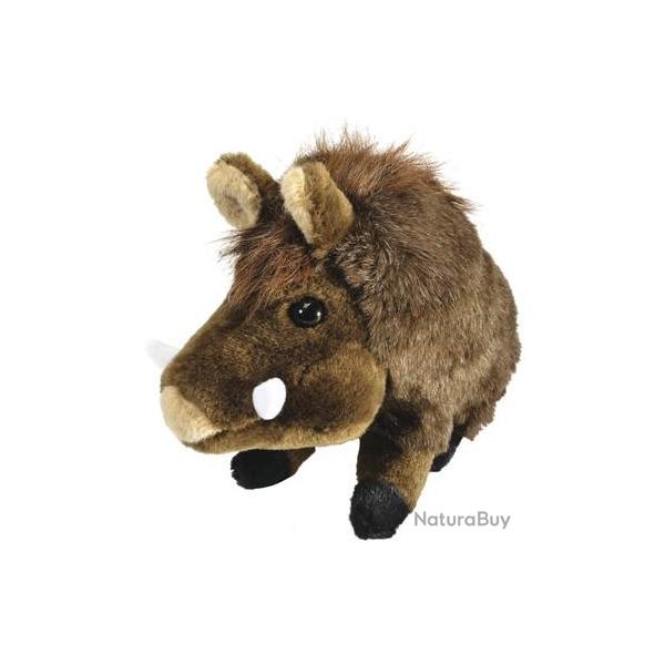 PELUCHE SANGLIER 28 CM ASSIS