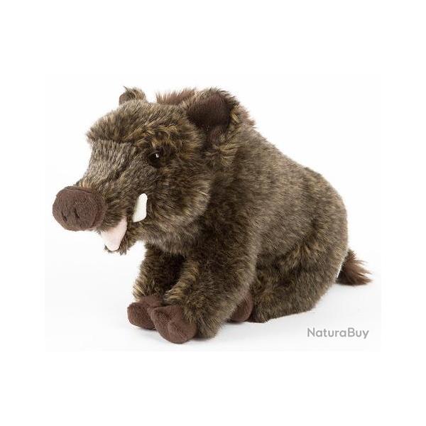 PELUCHE SANGLIER NATURE DE BRENNE 25 CM ASSIS
