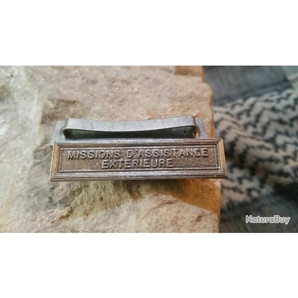 Barette m�daille- Missions  D'Assistance Ext�rieure  n