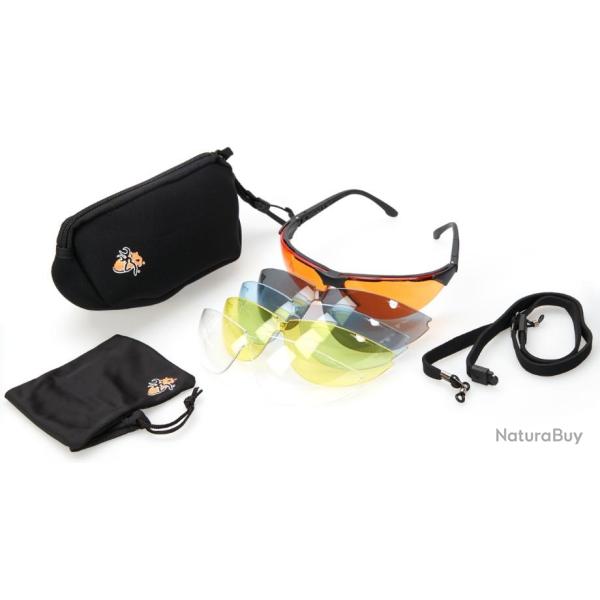 Lunette de tir Browning Claymaster (5 couleurs de verre)