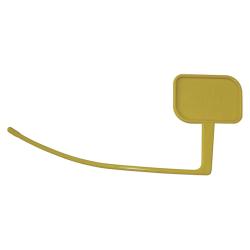 TEMOIN DE CHAMBRE VIDE JAUNE