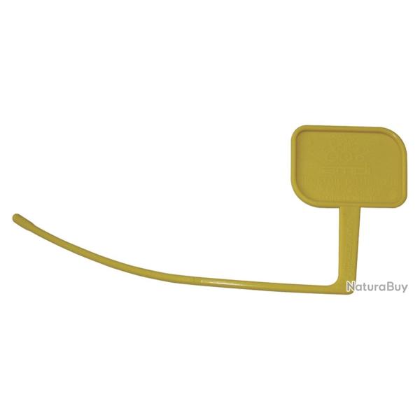 TEMOIN DE CHAMBRE VIDE JAUNE