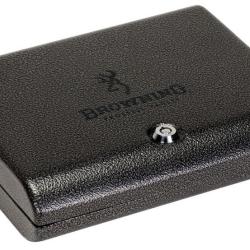 COFFRE ARME DE POING BROWNING MOD. PISTOLET NOIR &Agrave; CL&Eacute; + C&Acirc;BLE ANTIVOL IWA 2019