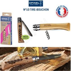 TIRE-BOUCHON DECAPSULEUR N&deg; 10 H&ecirc;tre OPINEL