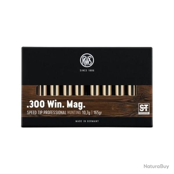 Balles RWS Speed Tip Pro - 300 Win MAG / 165 / Par 1