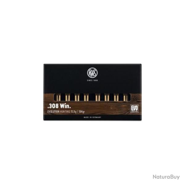 Balles RWS Evo - Cal. 308 Win Mag - 308 Win MAG / Par 1