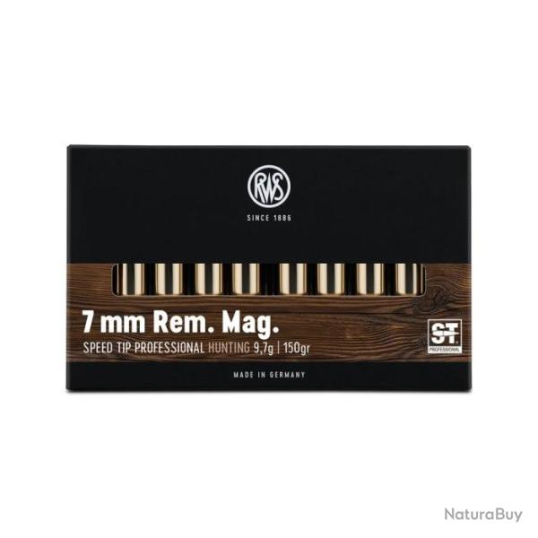 Balles RWS Speed Tip Pro - Cal. 7 RM Mag - 7 RM / 150 / Par 1