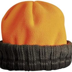 Bonnet r&eacute;versible Browning Kaki/Orange Taille unique