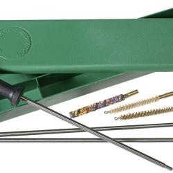 BOITE DE NETTOYAGE CARABINE MEGALINE CAL. .22 LR BAGUETTE M&Eacute;TAL