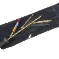 SACHET DE NETTOYAGE PLASTIQUE ARME DE POING MEGALINE CAL. .36 BAGUETTE LAITON