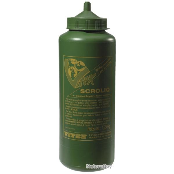 BOUTEILLE 1,25KG VITEX GOUDRON LIQUIDE SCROLIQ