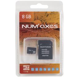 CARTE MEMOIRE NUM'AXES MICRO SDHC + ADAPTATEUR 32G0 CLASS10