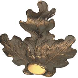 FEUILLE DE CHENE BRONZE EN BLISTER