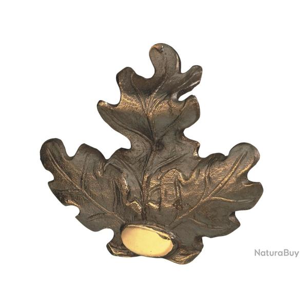 FEUILLE DE CHENE BRONZE EN BLISTER