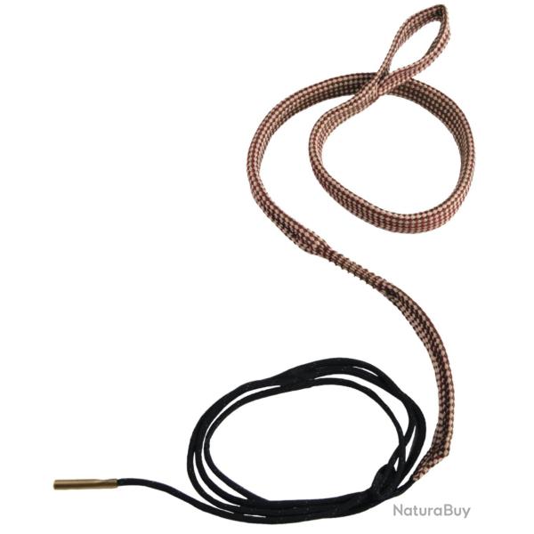 CORDON DE NETTOYAGE CARABINE HOPPES BORESNAKE DEN MARRON/ROSE CAL. 6MM / .243 / .244 / .240 WBY