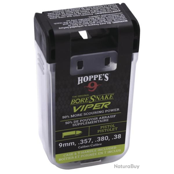 CORDON DE NETTOYAGE ARME DE POING HOPPES BORESNAKE VIPER DEN BLEU/ROUGE CAL. .22 LR