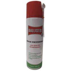 LUBRIFIANT BALLISTOL HUILE UNIVERSELLE A&Eacute;ROSOL 400ML
