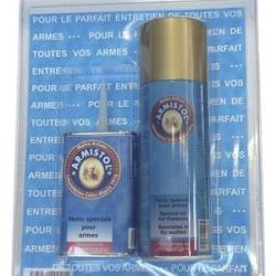 HUILE ARMISTOL AEROSOL & BURETTE BLISTER DE 2