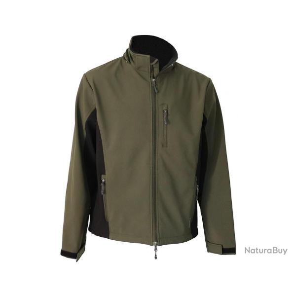 Veste Softshell Bartavel Yukon kaki