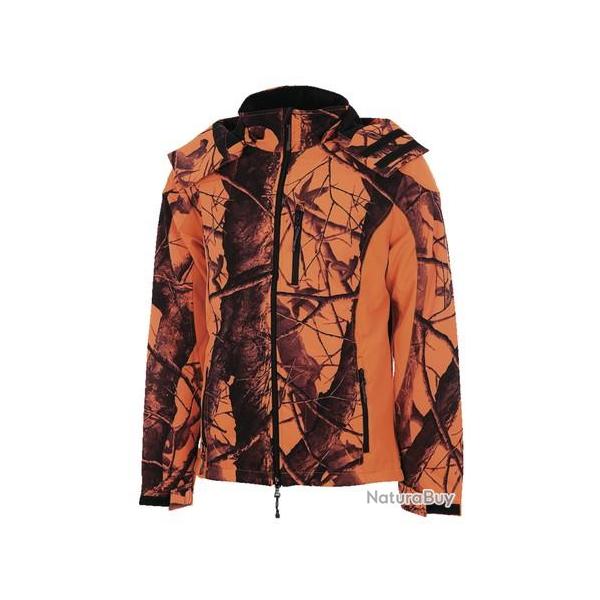 Veste Softshell Bartavel buffalo camo blaze