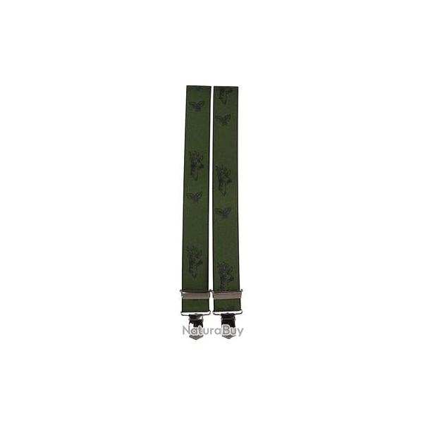 Bretelles Fritzmann Chevreuil Vert Taille unique