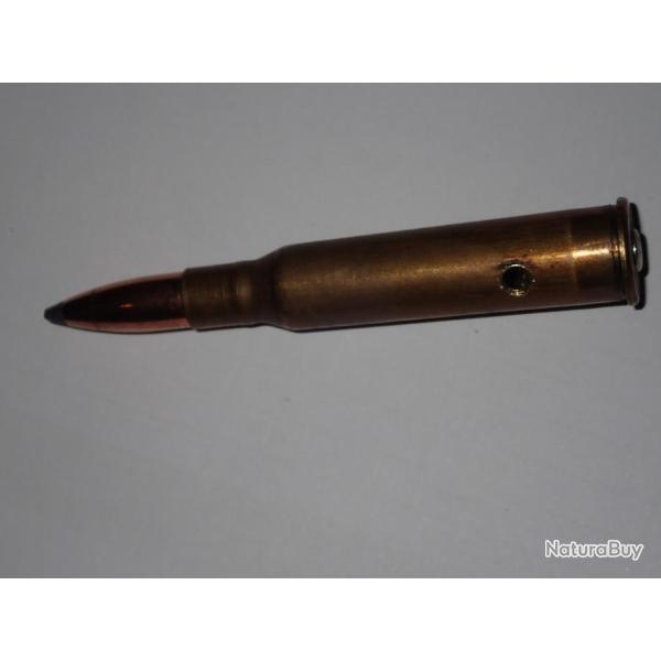 Cartouche neutralis�e - 6,5x57R - RWS - Ogive cuivre semi blind�