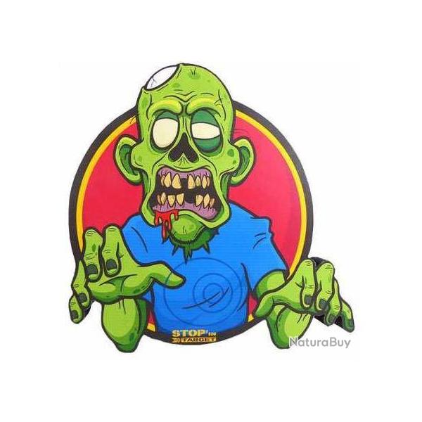STOP'IN TARGET - CIBLE 2D ZOMBIE TTE ET TRONC