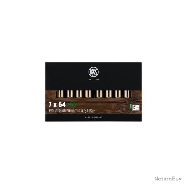 Balles RWS Evo Green - Cal. 7x64 - 7x64 / Par 1